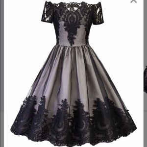 Sucrefas fit n flare dress